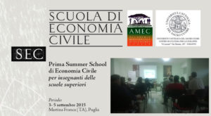 Summer School di Economia Civile