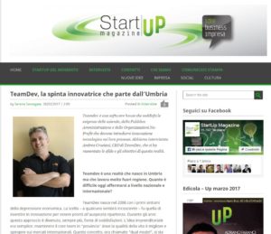 StartUp Magazine - TeamDev